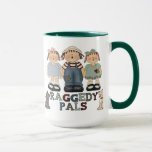 Country Raggedy Ann and Andy Pals Coffee Mug