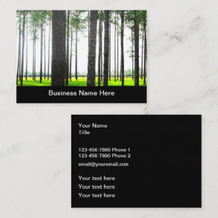 Country Real Estate Farm Land Theme Business Card