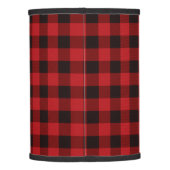 Country red and black plaid lamp shade (Back)