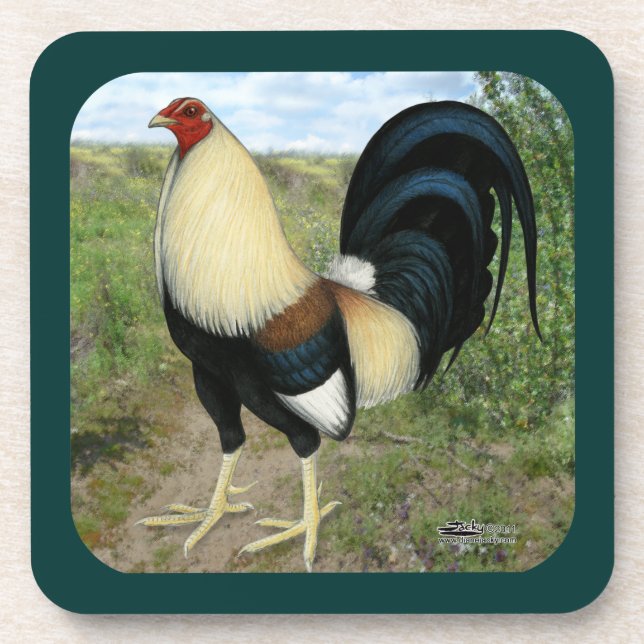 Country Road Gamecock Drink Coaster (Front)