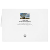 "Country Road" Northumberland England (Back Horizontal)