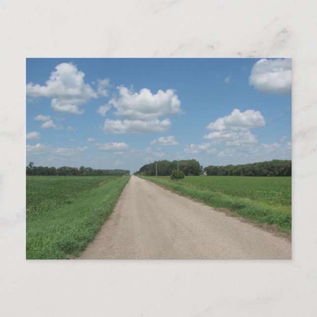 Country Road Postcard (Front)