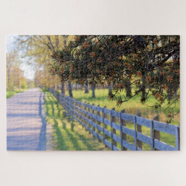 Country Road ... Take Me Home  -  20x30 Jigsaw Puzzle (Horizontal)