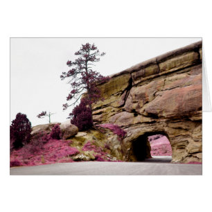 country road tunnel cards