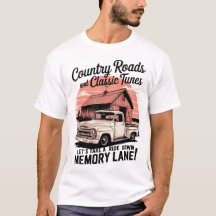 Country Roads And Classic Tunes Vintage Pickup