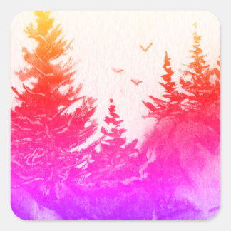 Country Roads rustic landscape and nature Sticker