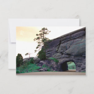country rock tunnel invitation