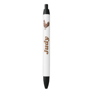 Country Rooster Custom Name Pen