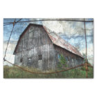 Country Rustic Barn Vintage Texture Decoupage