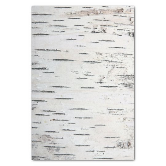 country-rustic-birch-tree-bark-tissue-paper-zazzle