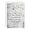 Country Rustic Birch Tree Bark Wedding Invitations