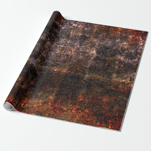 Country Rustic Colorful Vintage Texture Wrapping Paper