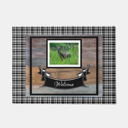 Country Rustic Farm Door Mat