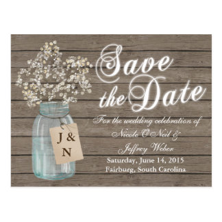 Rustic Wedding Save The Dates 9