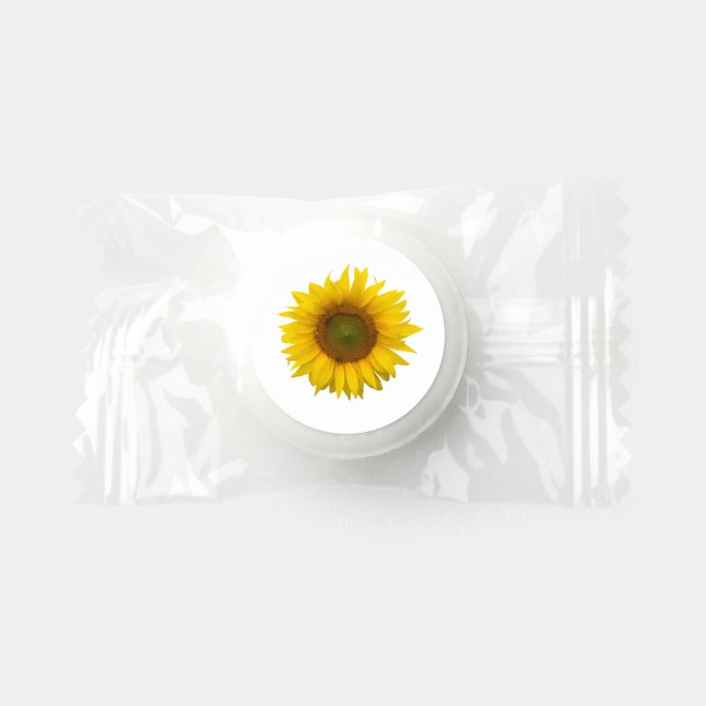 Country Rustic Sunflower  Life Saver® Mints (Front)
