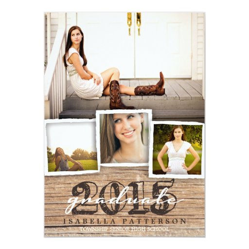 Country Graduation Invitations 1