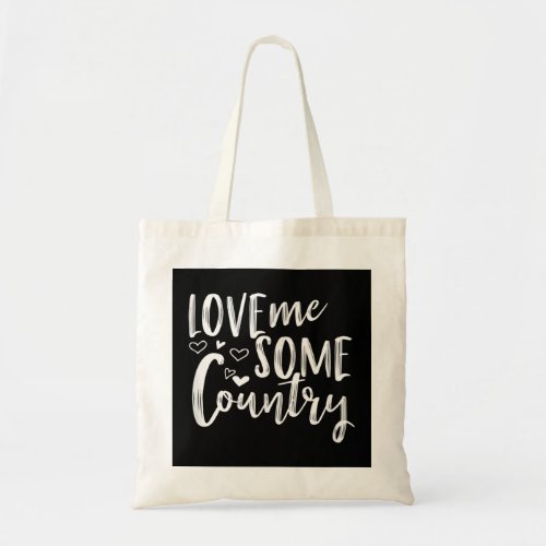 Country s Women Cute Music Concert T Graphic Tee Tote Bag