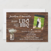 Country Said I do BBQ Elopement after Wedding