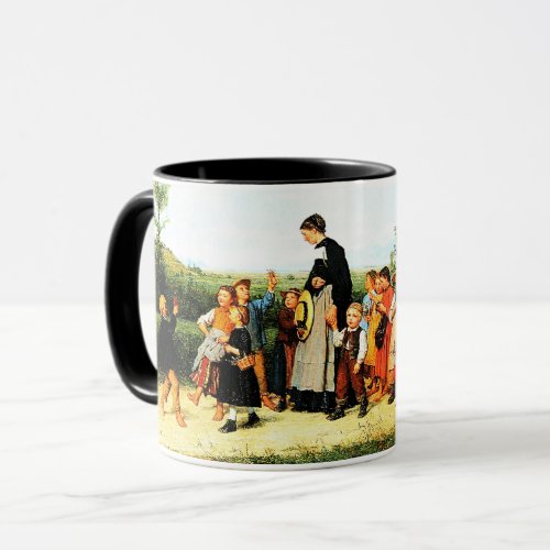 Country School Teacher Painting Fine Art  Mug