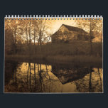 Country Sepia Calendar<br><div class="desc">A calendar made up of different country pictures in sepia.</div>