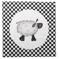 Country Sheep Napkin