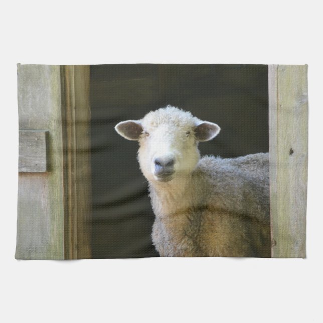 Country Sheep Towel (Horizontal)