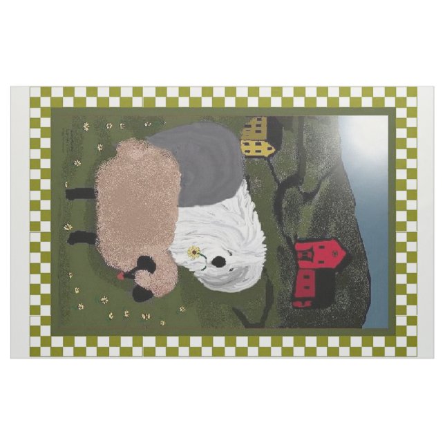 Country Sheepdog Fabric (Yard)