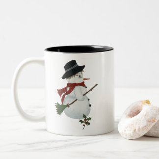 Country Snowman Mug