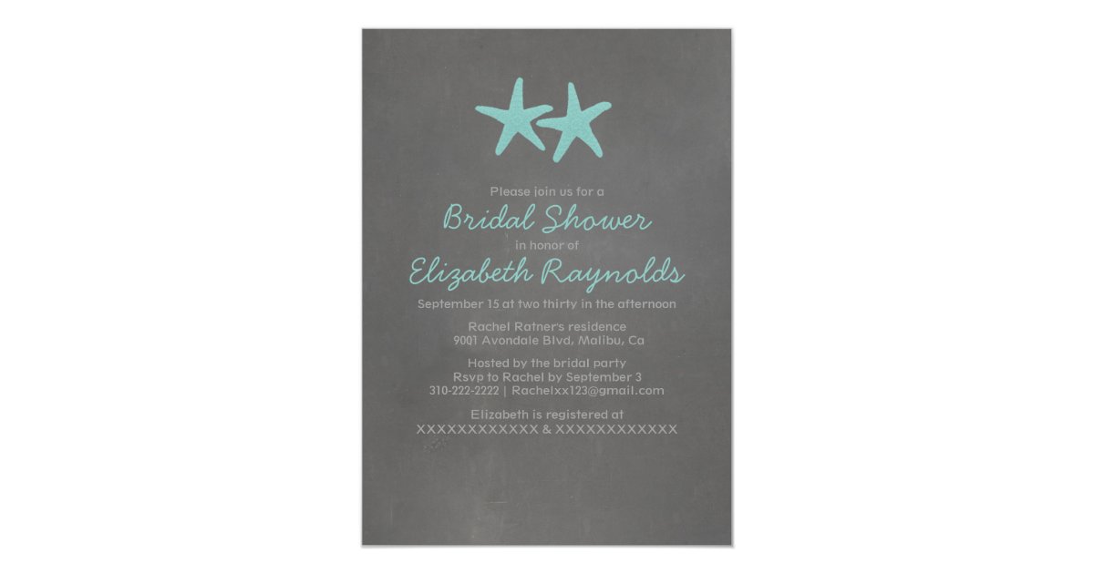 Beach Country Invitations 8