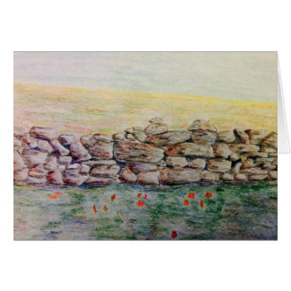Country Stone Wall Cards