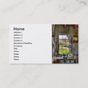 Country Store - Scales Business Card