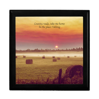 Country Style Apron Gift Box