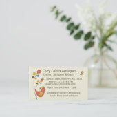 Country Style Business Card (Standing Front)