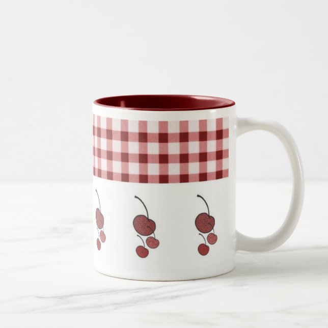 Country Style Cherries Mug (Right)