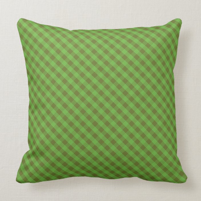 gingham cushion