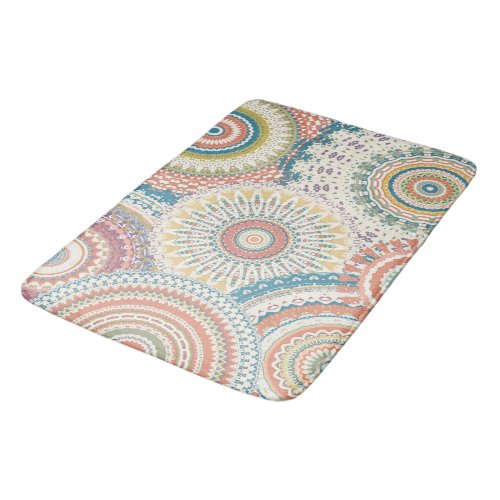 Country Style Mandalas Bath Mat