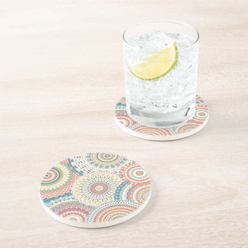 Country Style Mandalas Coaster