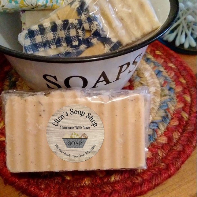 Country Style Soap Product Business Sticker (Creator Uploaded)