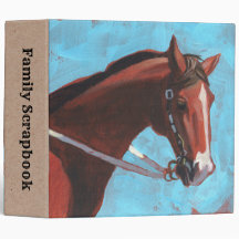 Country Summer Horse Family Scrapbook