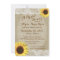 Country Sunflower and Lace Bridal Shower