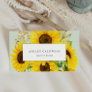 Country Sunflower | Mint Business Card