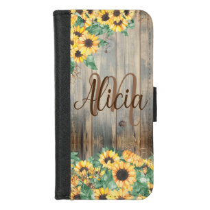 Country Sunflower Name Case-Mate iPhone Case