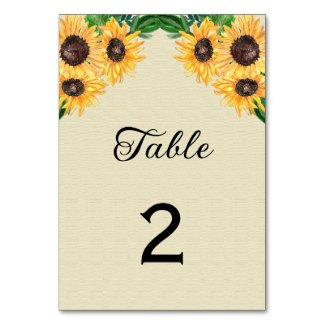 Country Sunflower Wedding