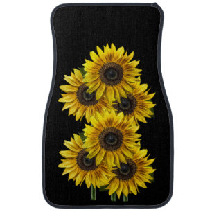 Country Sunflowers Car Mats