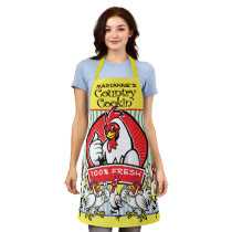 Country Sunshine Chicken Rooster Apron