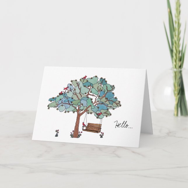 Country Swing, Hello... Card (Front)