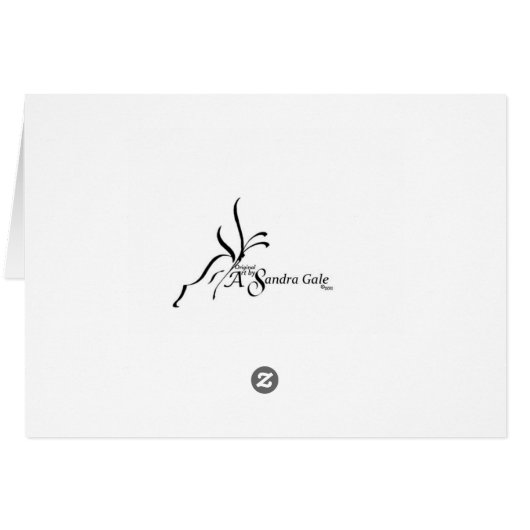 Country Table Painting Card (Back Horizontal)