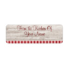 Country Table Product Label | Zazzle