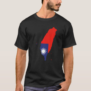 Country Taiwan Flag Of The Republic Of China T-Shirt