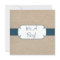 Country Teal Green and Beige Burlap Baby Shower